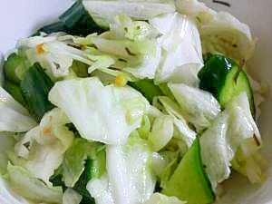柚子風味☆キャベツときゅうりの浅漬け