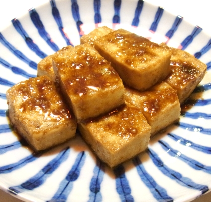 豆腐サイコロステーキ風◎