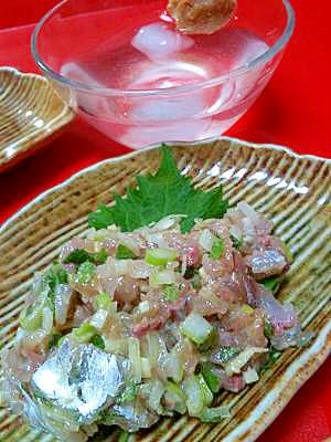 アジのなめろう 氷なます レシピ 作り方 By エリーsky 楽天レシピ アジのなめろう 氷なます レシピ 作り方 By エリーsky 楽天レシピ