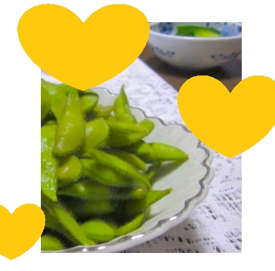 Nico様、大葉風味の茹で枝豆を作りました♪
とっても美味しいレシピ、ありがとうございます！！
良い午後をお過ごしくださいませ☆☆☆