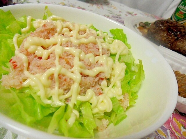 カニ 缶 サラダ