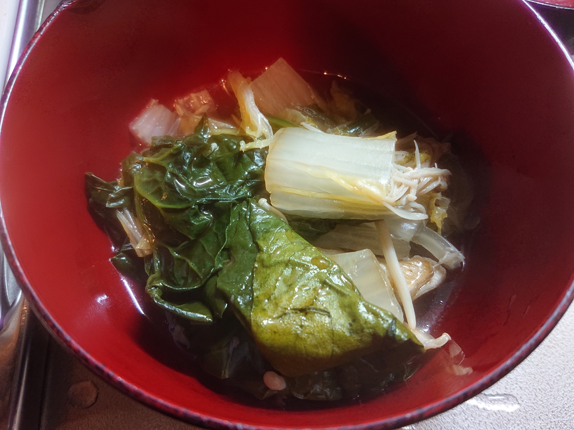 山盛り洋風野菜スープ