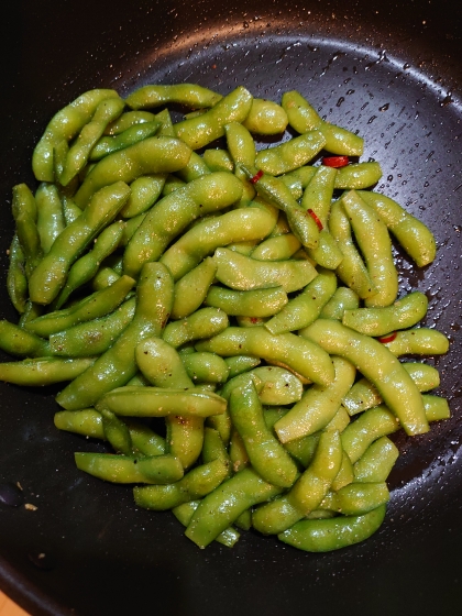 えだペペ　枝豆ペペロンチーノ