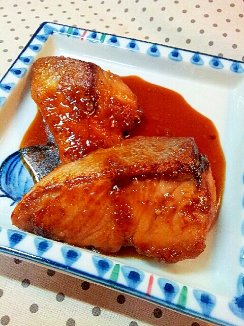 ぶりの照り焼き♪味噌風味