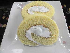 白玉入米粉で醤油ロールケーキ レシピ 作り方 By シフォン 楽天レシピ