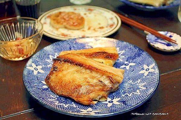 ホッケの白しょうゆ焼き