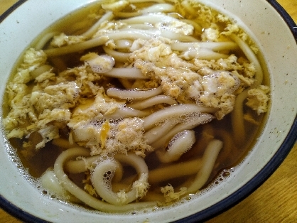 やさしい味わい☆卵とじうどん