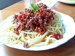 簡単おいしい ボロネーゼ パスタ レシピ 作り方 By Yuki No Hana 楽天レシピ