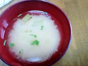 簡単★大根の皮のお味噌汁
