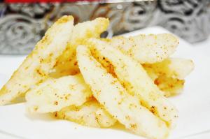 やめられない とまらない スパイシーポテト レシピ 作り方 By 紫朱紫 楽天レシピ