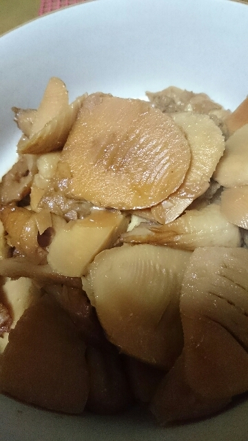 たけのことちくわ南関あげの煮物