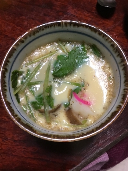 好きなもの入れて茶碗蒸し