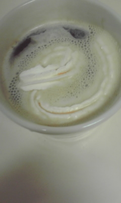 ネスプレッソで作る定番ウインナーコーヒー