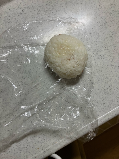 ➿たくあん明太マヨおにぎり➿