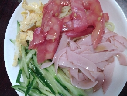 ひと手間で美味しい！手作りたれで食べる冷やし中華