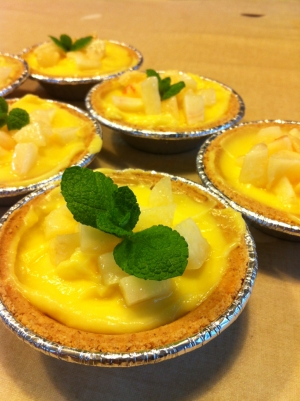 簡単 Jelloのバニラプディングで桃パイ レシピ 作り方 By 55lucky 楽天レシピ