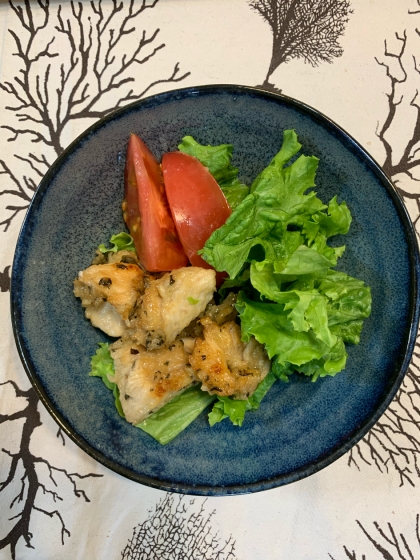 鶏胸肉で！レモンとバジルのチキン香り揚げ