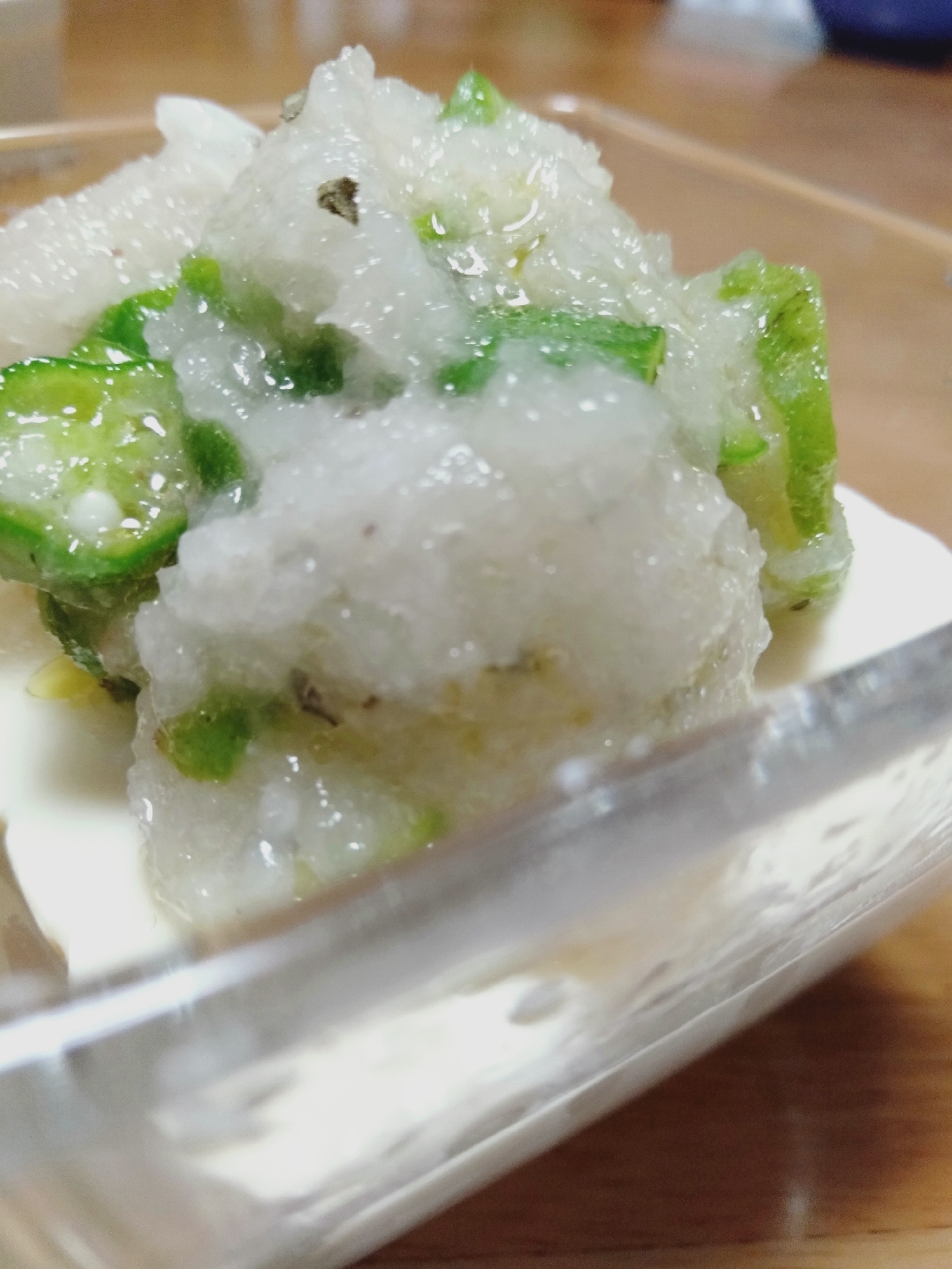 オクラと大根おろしソース~お豆腐やお肉用~