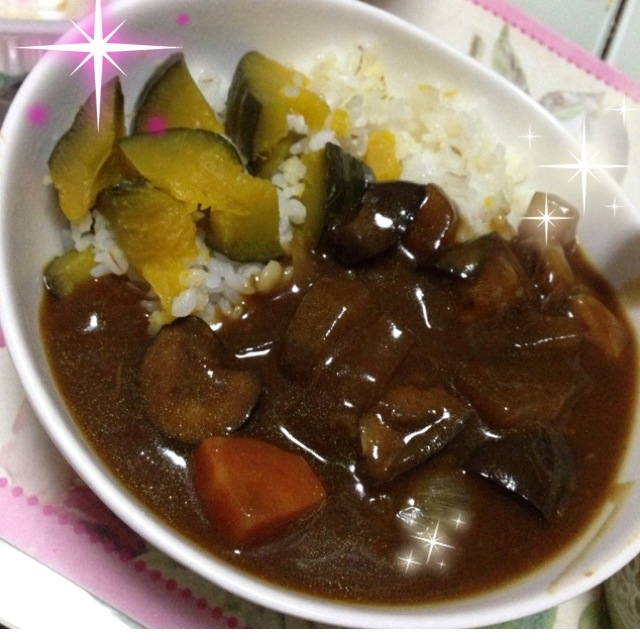 夏野菜いーっぱぃカレー♪