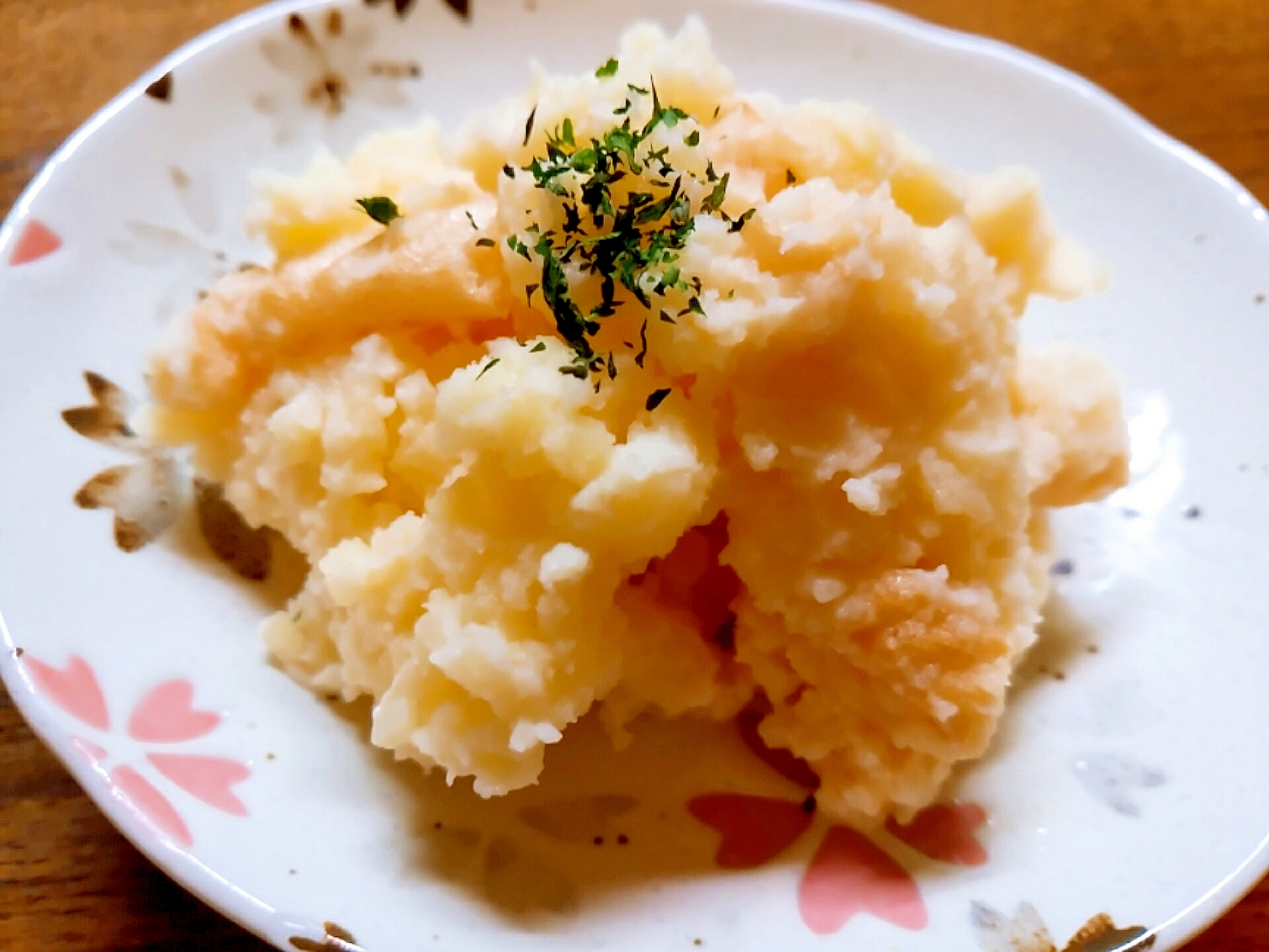 かっぱえびせん入りポテトサラダ