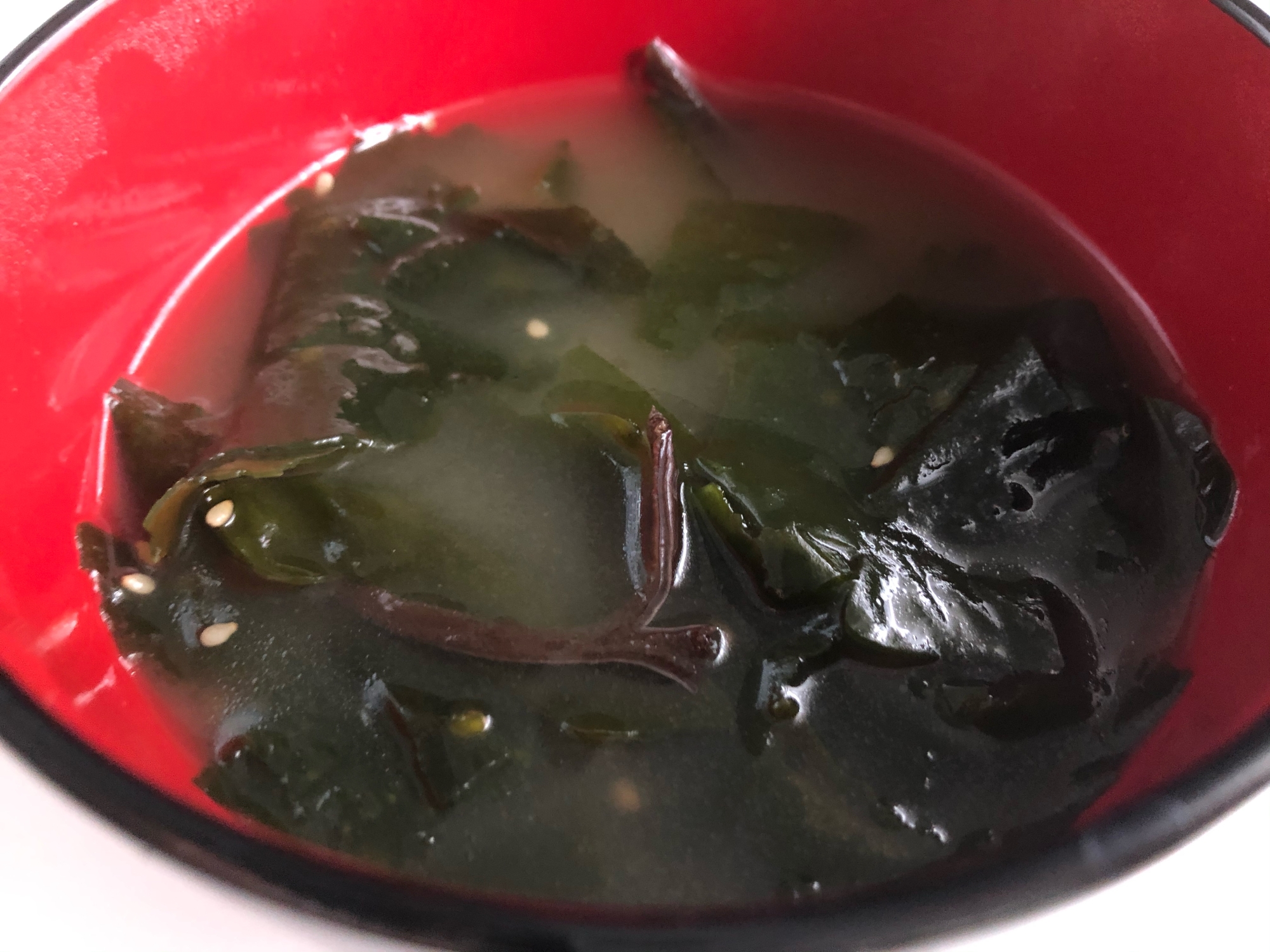 わかめときくらげの中華スープ