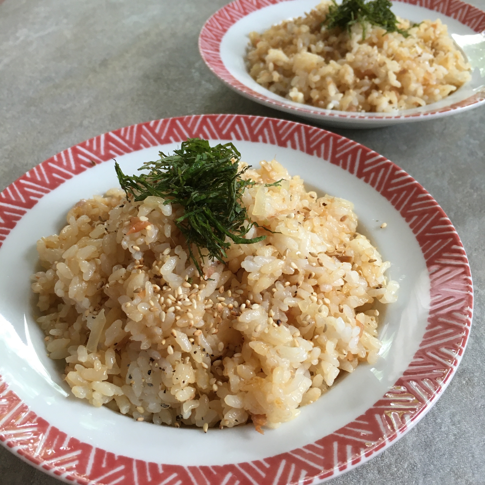 梅ツナ味噌チャーハン♪