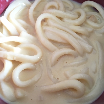 レンジで コーンスープうどん レシピ 作り方 By まるはるお 楽天レシピ