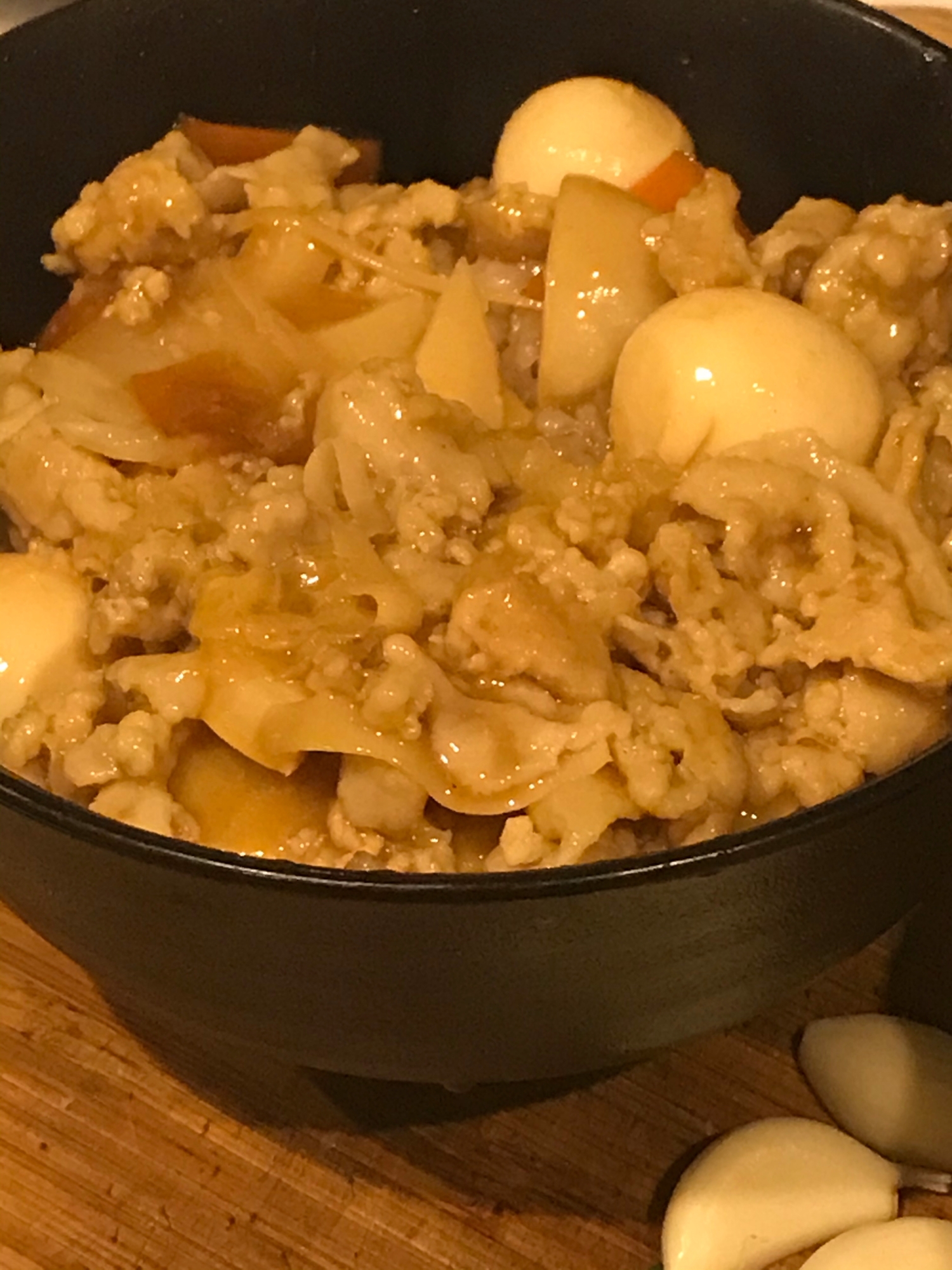 濃いめの中華丼