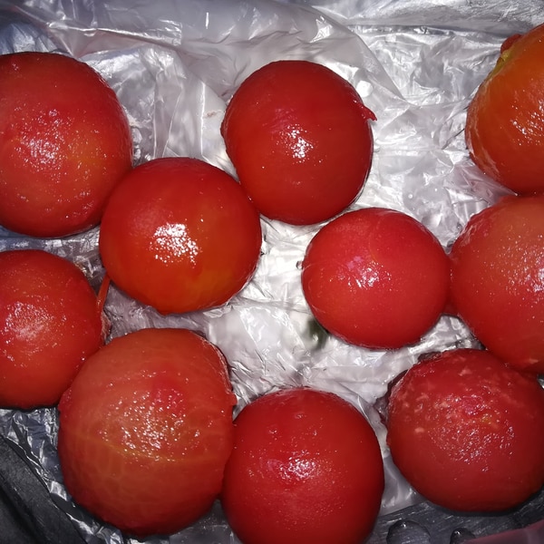プチトマトの簡単な皮むき法 レシピ 作り方 By コスパ主婦 楽天レシピ