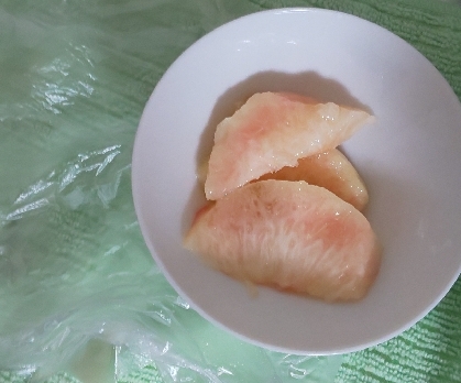 カットした桃の冷凍保存✧˖°