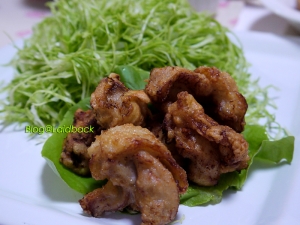 塩麹チキンの唐揚げ