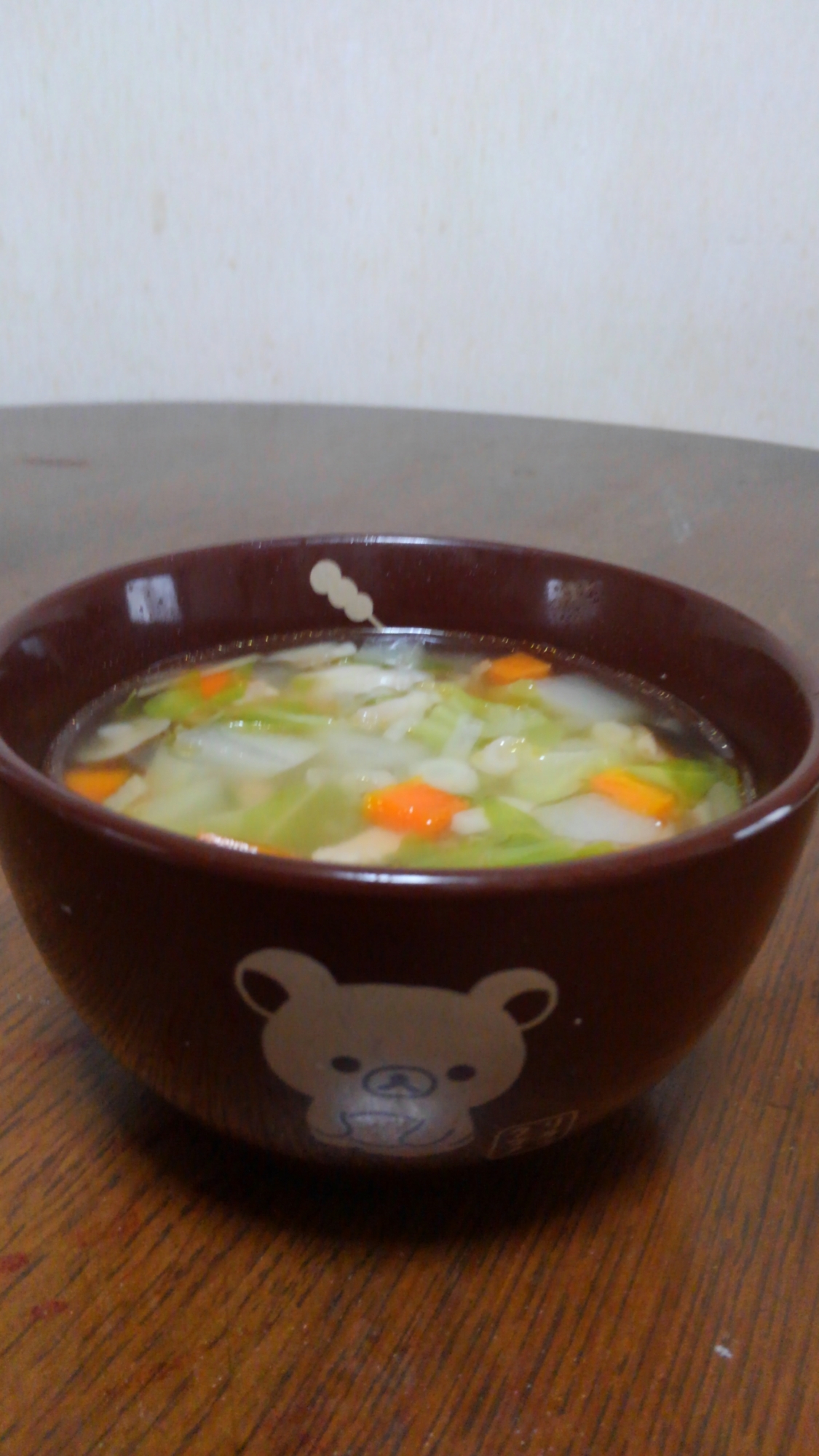 コロコロ　野菜と生姜　あったか　スープ