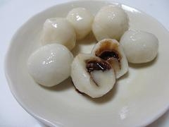 チョコトローリ♪豆腐白玉