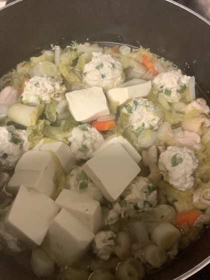 この前市販の鶏団子を使ったらあまり美味しくなかったので、やはり手作りしよう！と参考にさせていただきました。美味しくできてよかったです。