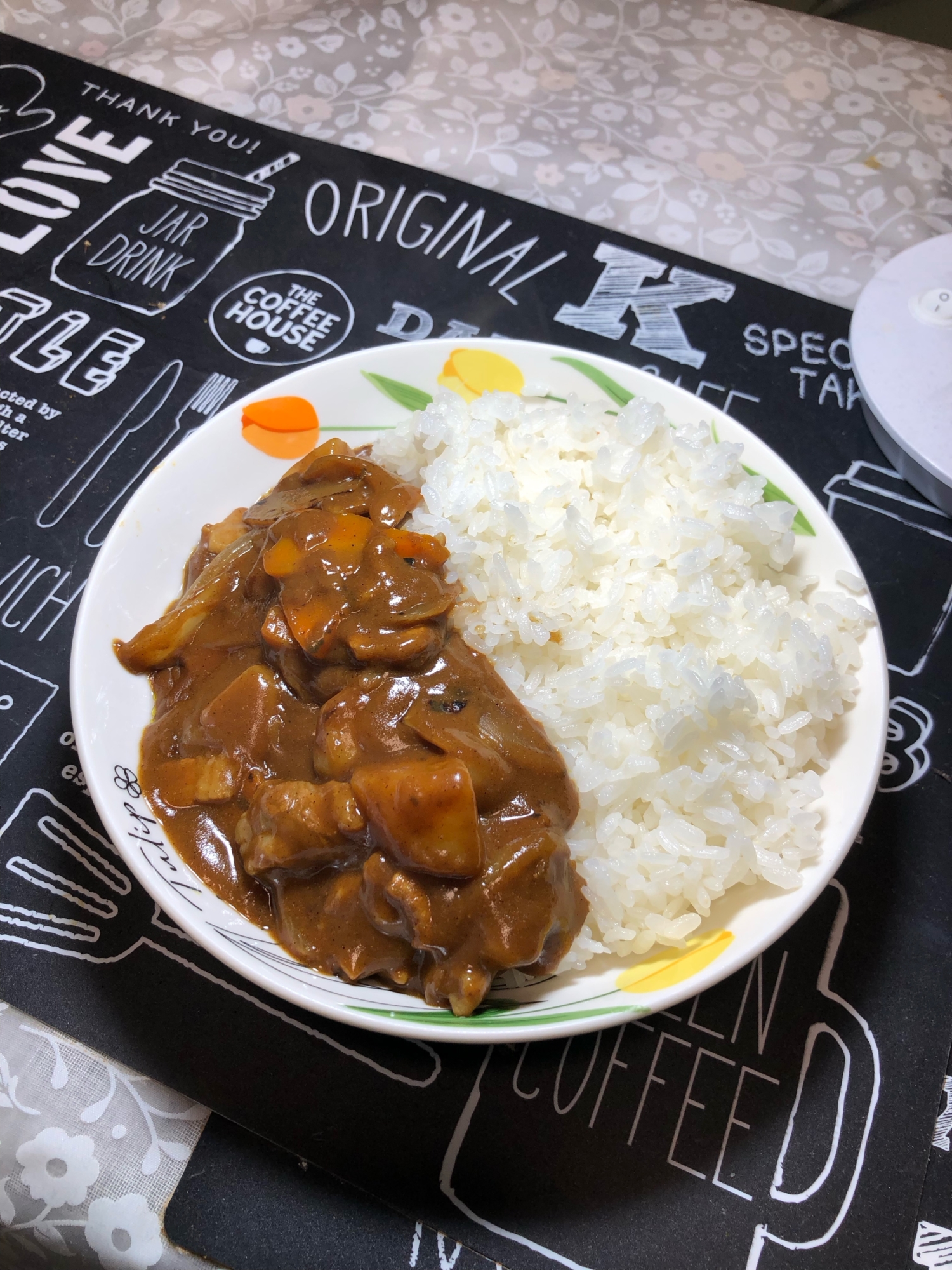 チョコでまろやかなカレーライス