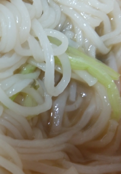 水菜にゅうめん