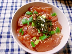 マグロの漬け丼