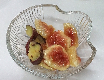 さつまいもとイチジクのスイーツ˚✧₊⁎*◦