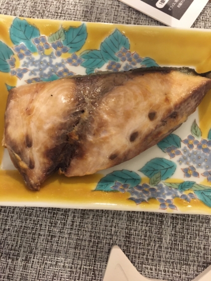 ぶりの塩コショウ焼き