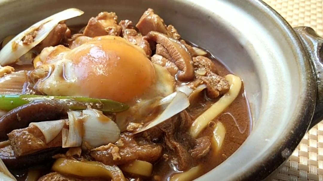 電気圧力鍋で簡単みそ煮込みうどん