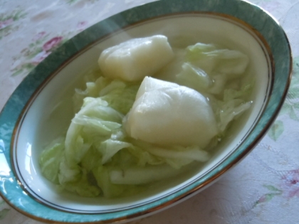 シンプル！　名古屋風お雑煮