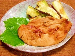 鶏ササミ肉の味噌粕漬け