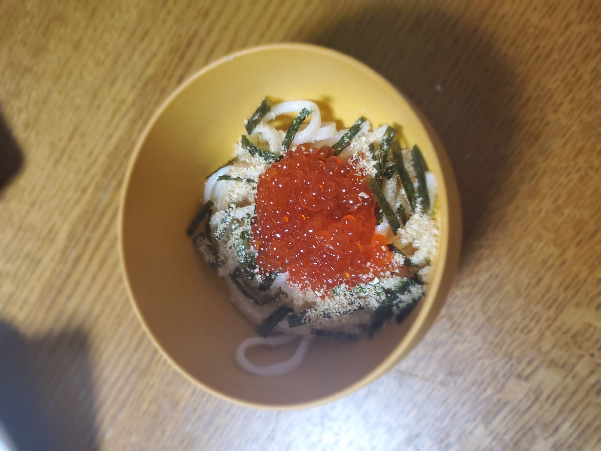 いくら乗せそうめん