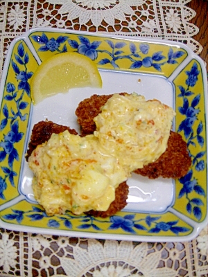 らっきょうと豆腐でタルタルソースライト