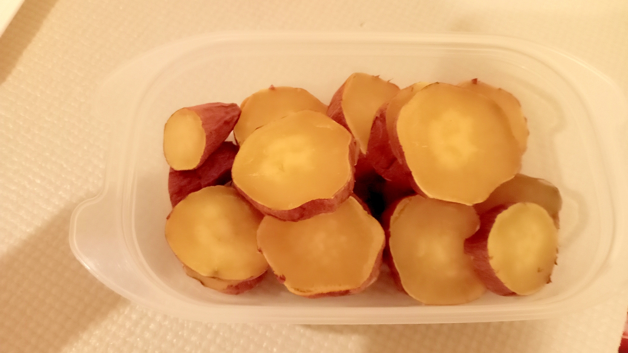 さつまいもときび砂糖の甘煮