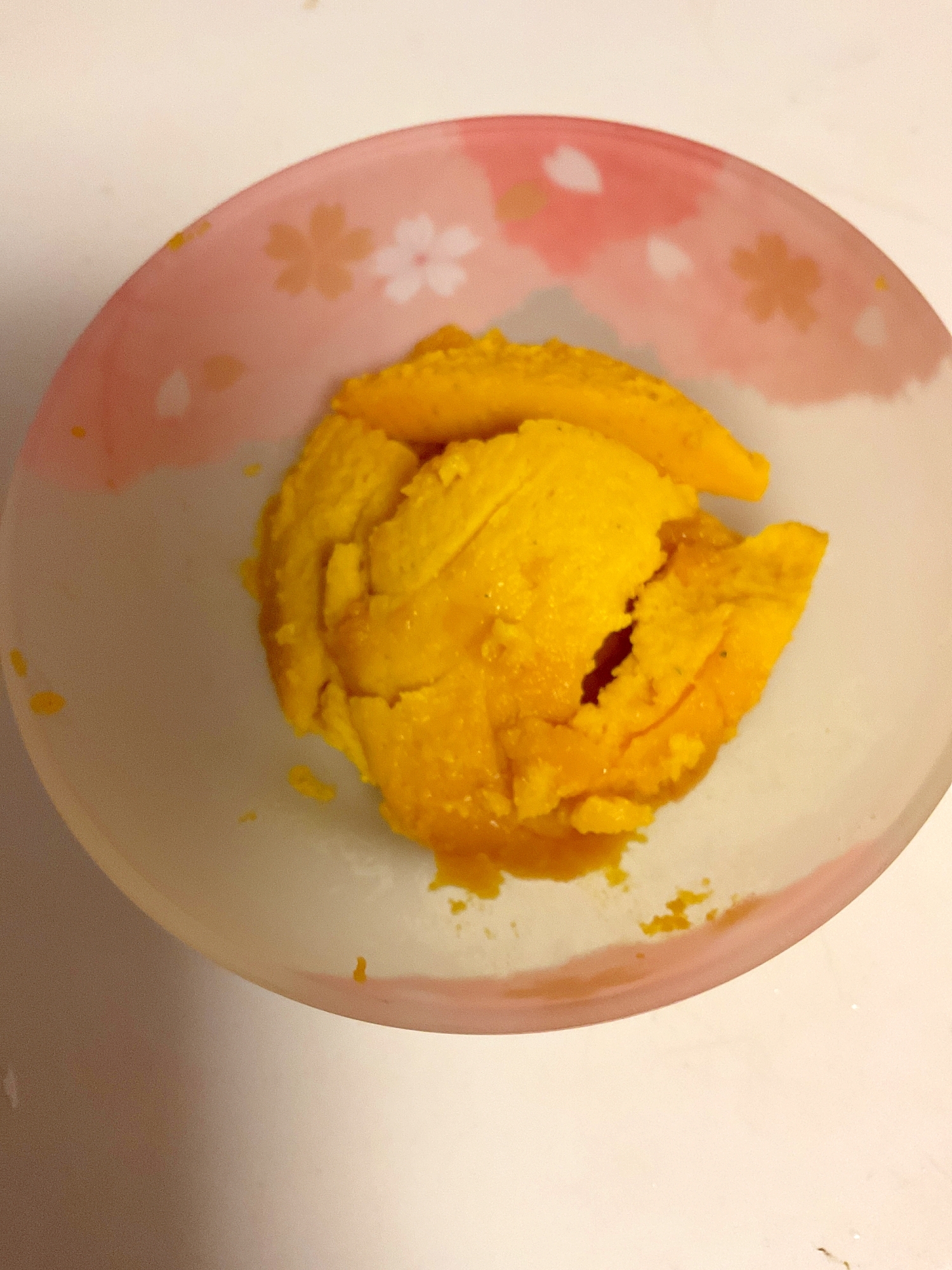 ずぼら〜オーブンかぼちゃプリン