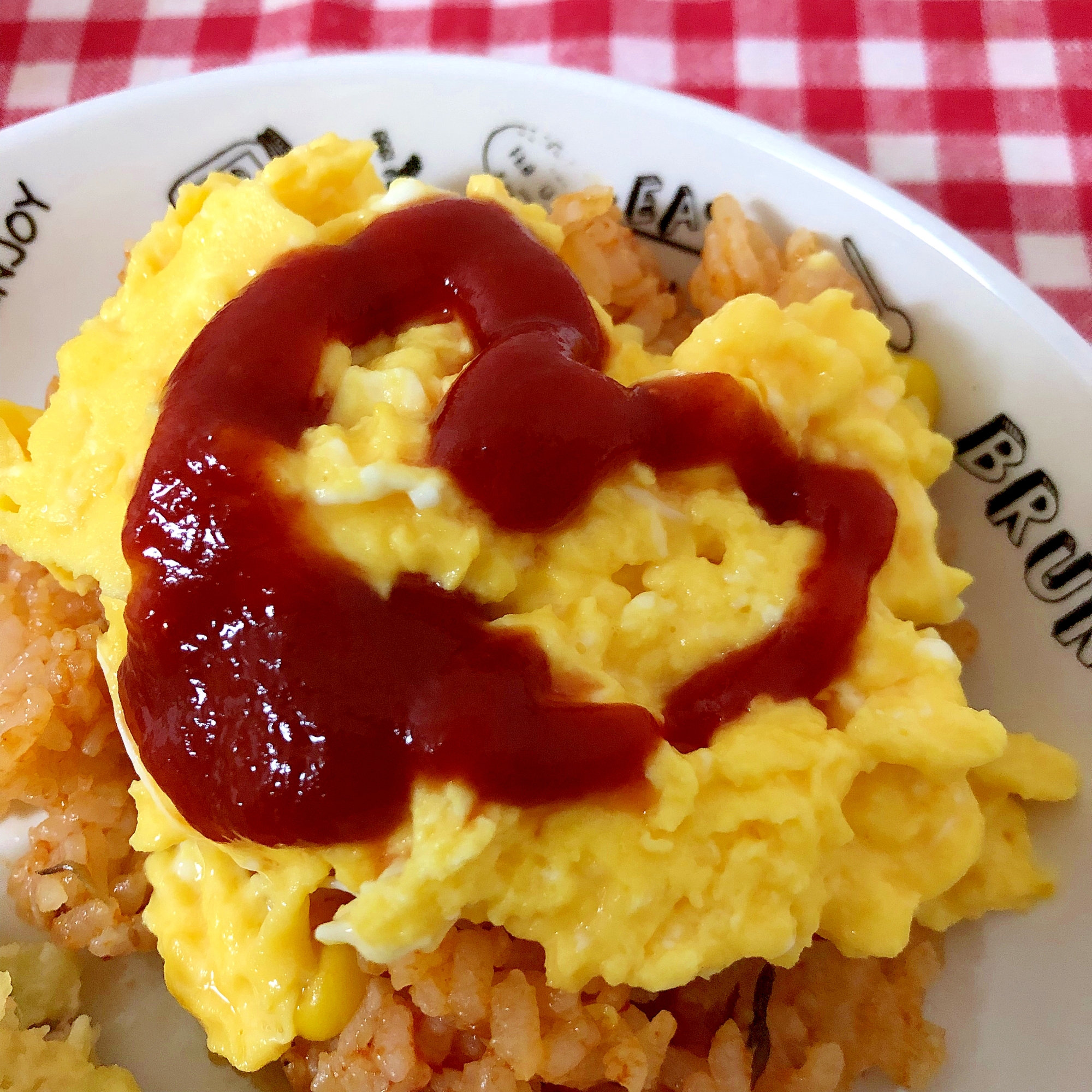 小さい子が食べやすい！オムライス☆彡