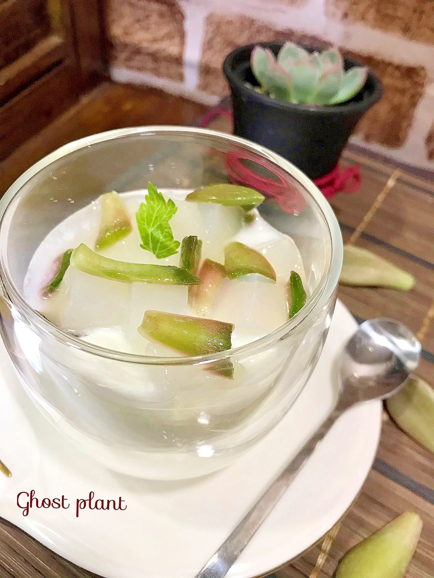 グラパラリーフのアロエヨーグルト風 レシピ 作り方 By めーぷんぷい 楽天レシピ