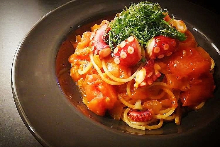 トマト好き必見 タコと大葉のトマトパスタ レシピ 作り方 By Kz Cooking Channel 楽天レシピ トマト好き必見 タコと大葉のトマトパスタ レシピ 作り方 By Kz Cooking Channel 楽天レシピ