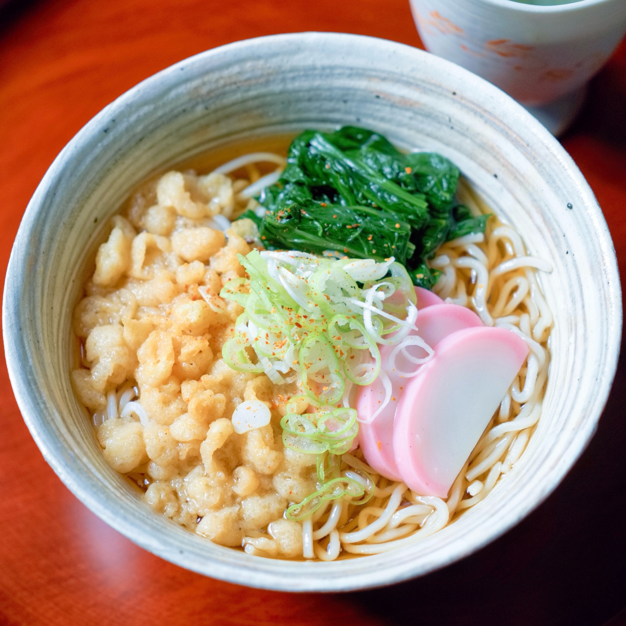冷やしたぬきそば【和食・主食】